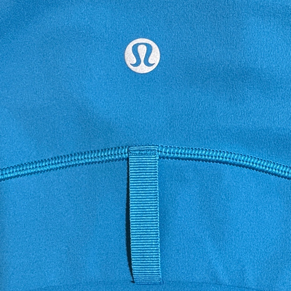 Lululemon Define Cropped Nulu Jacket ~ 12 ~ Hawaiian Blue - Picture 6 of 11